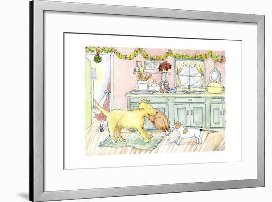 Christmas Dinner-Jennifer Zsolt-Framed Giclee Print