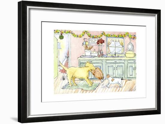 Christmas Dinner-Jennifer Zsolt-Framed Giclee Print