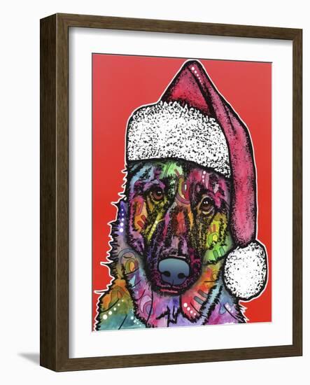 Christmas Dog-Dean Russo-Framed Giclee Print