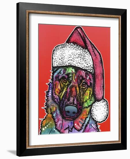 Christmas Dog-Dean Russo-Framed Giclee Print