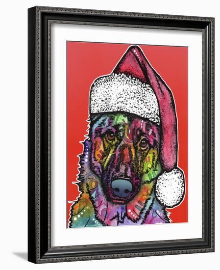 Christmas Dog-Dean Russo-Framed Giclee Print