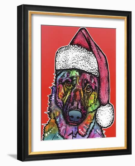 Christmas Dog-Dean Russo-Framed Giclee Print