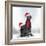 Christmas DOGS-Clare Davis London-Framed Giclee Print