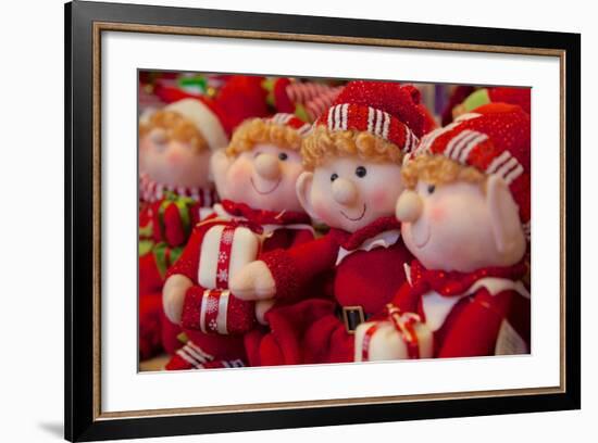 Christmas Elves, England, United Kingdom, Europe-Frank Fell-Framed Photographic Print