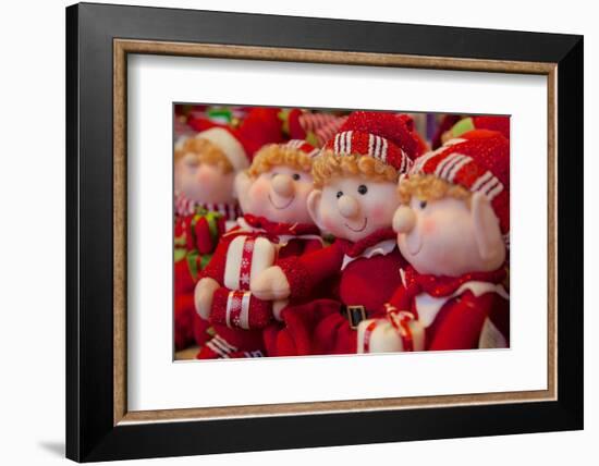 Christmas Elves, England, United Kingdom, Europe-Frank Fell-Framed Photographic Print