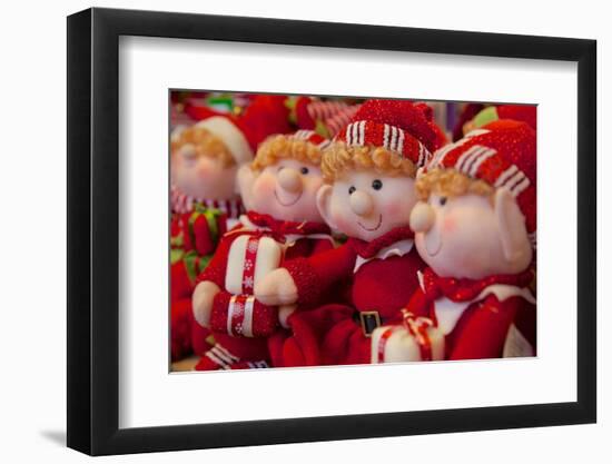 Christmas Elves, England, United Kingdom, Europe-Frank Fell-Framed Photographic Print