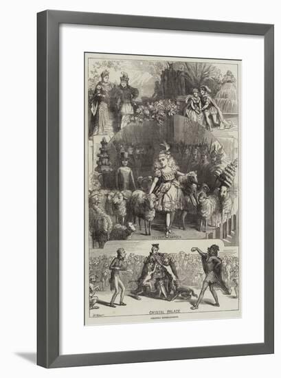 Christmas Entertainments-David Henry Friston-Framed Giclee Print