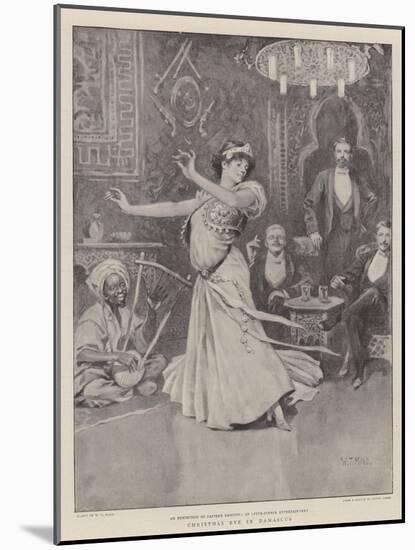 Christmas Eve in Damascus-William T. Maud-Mounted Giclee Print