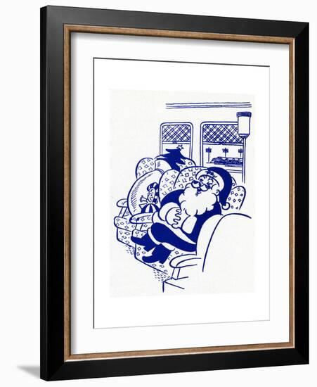 Christmas Eve Nap-Richard Q. Yardley-Framed Giclee Print