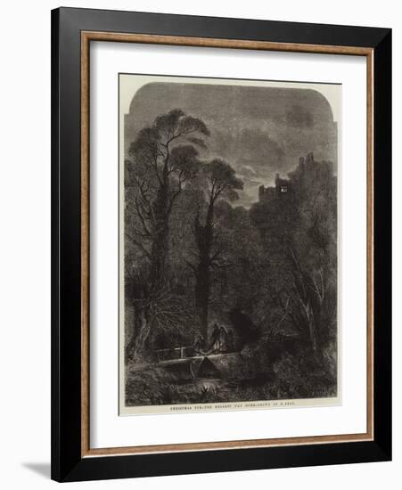 Christmas Eve, the Nearest Way Home-Samuel Read-Framed Giclee Print