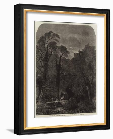 Christmas Eve, the Nearest Way Home-Samuel Read-Framed Giclee Print