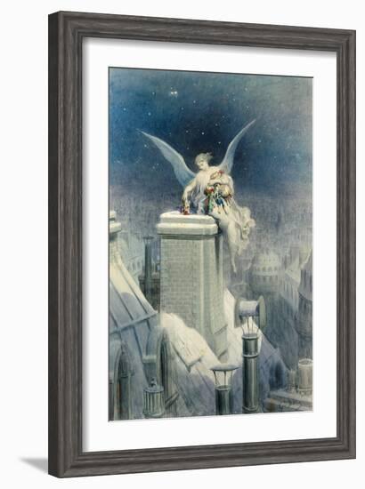 Christmas Eve-Gustave Doré-Framed Giclee Print