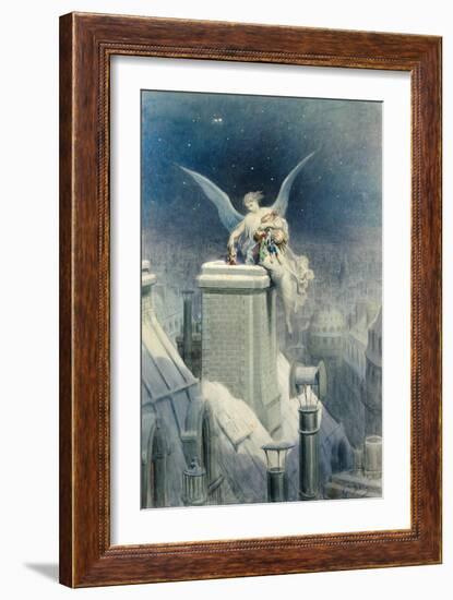 Christmas Eve-Gustave Doré-Framed Giclee Print