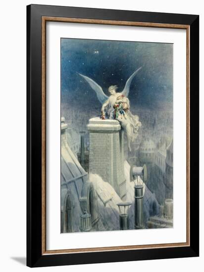 Christmas Eve-Gustave Doré-Framed Giclee Print