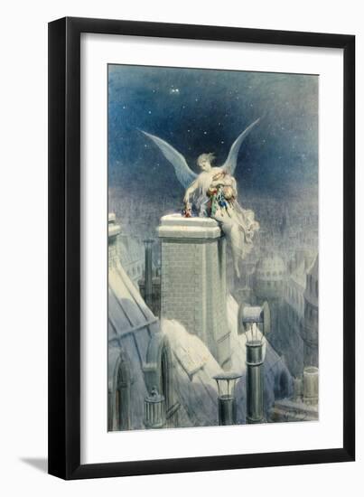 Christmas Eve-Gustave Doré-Framed Giclee Print