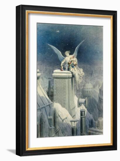 Christmas Eve-Gustave Doré-Framed Giclee Print