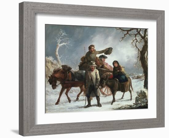 Christmas Eve-John Joseph Barker-Framed Giclee Print