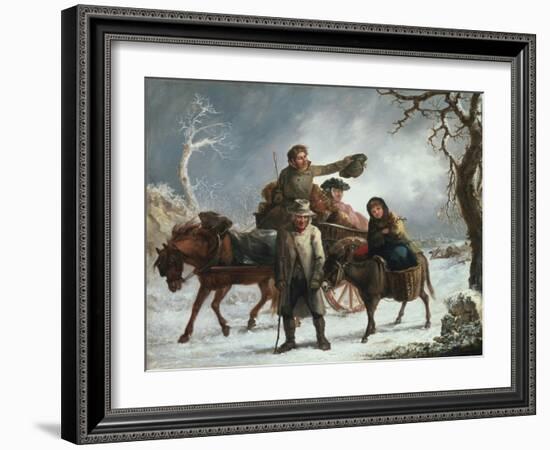 Christmas Eve-John Joseph Barker-Framed Giclee Print