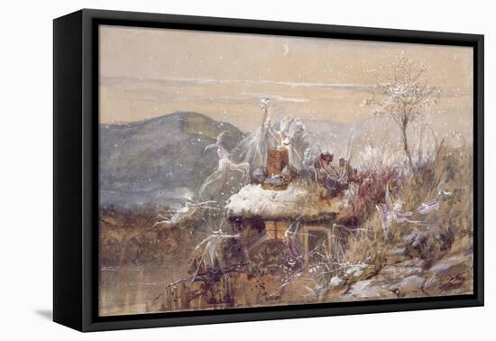 Christmas Eve-John Anster Fitzgerald-Framed Premier Image Canvas