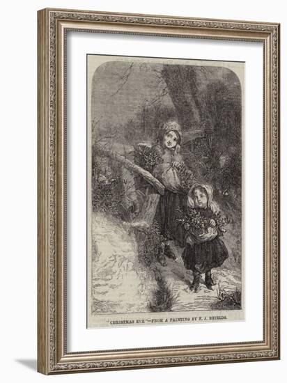 Christmas Eve-Frederic James Shields-Framed Giclee Print