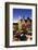 Christmas fair at Roemer, Roemerberg square, Frankfurt, Hesse, Germany, Europe-Markus Lange-Framed Photographic Print