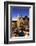 Christmas fair at Roemer, Roemerberg square, Frankfurt, Hesse, Germany, Europe-Markus Lange-Framed Photographic Print