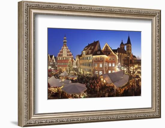 Christmas Fair at the Marketplace-Markus Lange-Framed Photographic Print