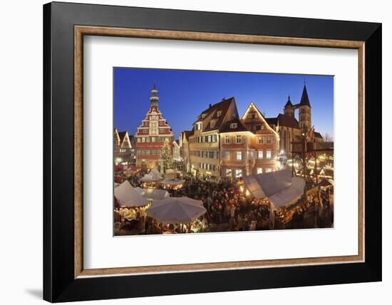 Christmas Fair at the Marketplace-Markus Lange-Framed Photographic Print