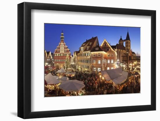 Christmas Fair at the Marketplace-Markus Lange-Framed Photographic Print