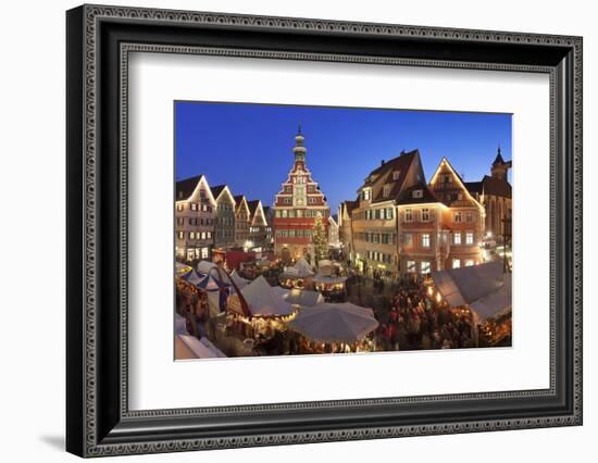 Christmas Fair at the Marketplace-Markus Lange-Framed Photographic Print