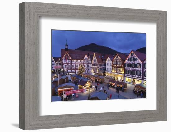 Christmas Fair, Bad Urach, Swabian Alb, Baden Wurttemberg, Germany, Europe-Markus Lange-Framed Photographic Print