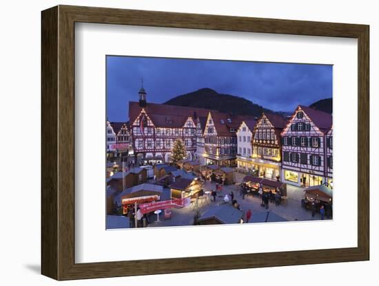 Christmas Fair, Bad Urach, Swabian Alb, Baden Wurttemberg, Germany, Europe-Markus Lange-Framed Photographic Print