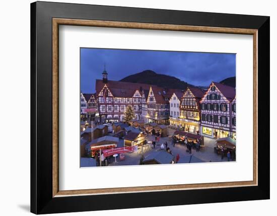 Christmas Fair, Bad Urach, Swabian Alb, Baden Wurttemberg, Germany, Europe-Markus Lange-Framed Photographic Print