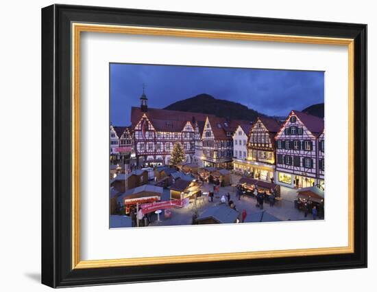 Christmas Fair, Bad Urach, Swabian Alb, Baden Wurttemberg, Germany, Europe-Markus Lange-Framed Photographic Print