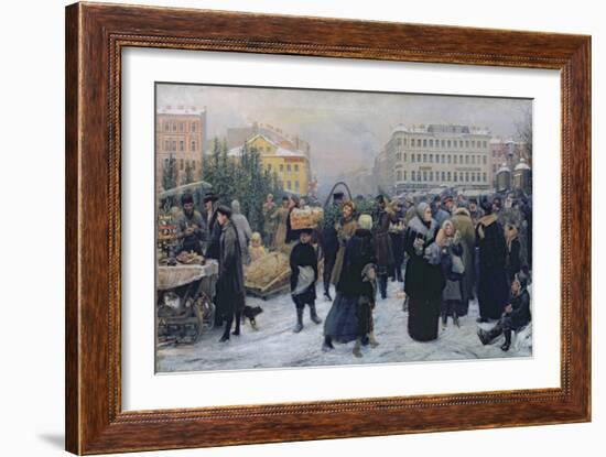 Christmas Fair-Heinrich Matvejevich Maniser-Framed Giclee Print