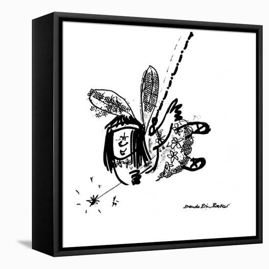 Christmas Fairy 9-Brenda Brin Booker-Framed Premier Image Canvas