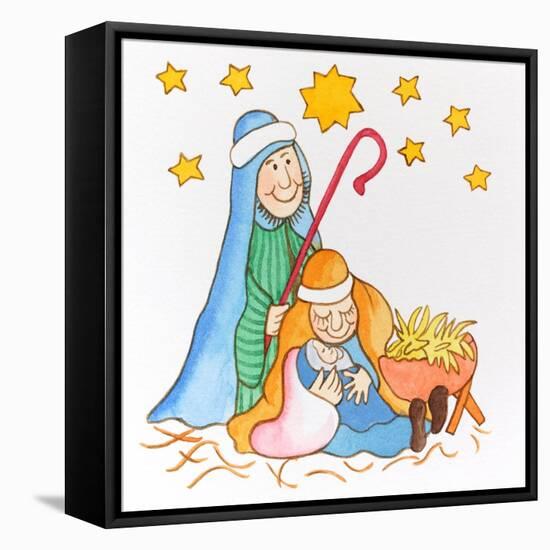 Christmas Family-Tony Todd-Framed Premier Image Canvas