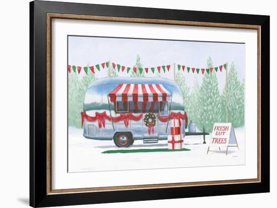 Christmas Farm IV-James Wiens-Framed Art Print