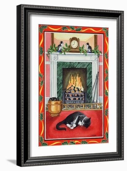 Christmas Fire-Lavinia Hamer-Framed Giclee Print