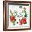 Christmas Flora Wreath II-Grace Popp-Framed Art Print