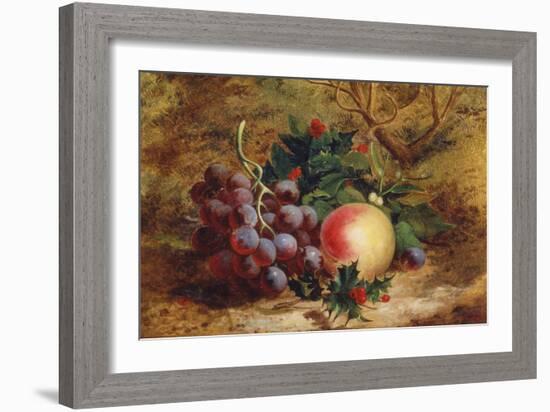 Christmas Fruit and Flowers-Charles T. Bale-Framed Giclee Print