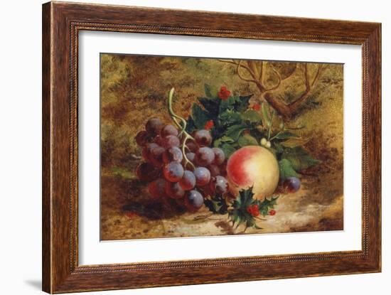 Christmas Fruit and Flowers-Charles T. Bale-Framed Giclee Print