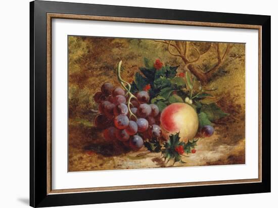 Christmas Fruit and Flowers-Charles T. Bale-Framed Giclee Print