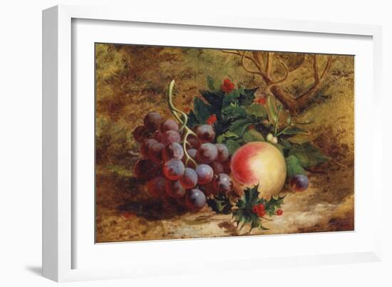 Christmas Fruit and Flowers-Charles T. Bale-Framed Giclee Print