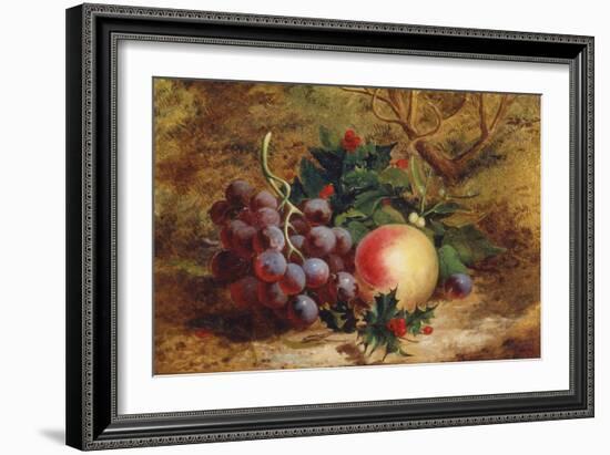 Christmas Fruit and Flowers-Charles T. Bale-Framed Giclee Print