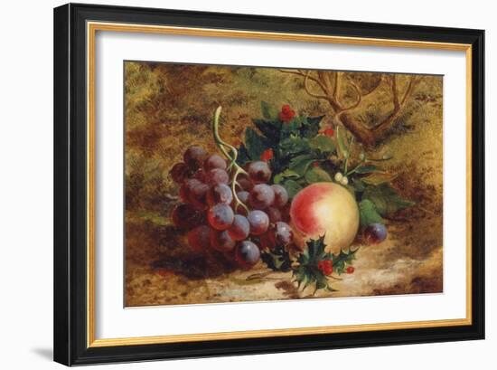 Christmas Fruit and Flowers-Charles T. Bale-Framed Giclee Print