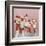 Christmas Gaggle of Geese-Fab Funky-Framed Art Print