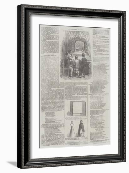 Christmas Games-null-Framed Giclee Print