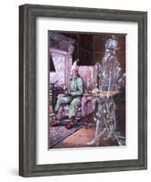 Christmas Ghost-Pat Nicolle-Framed Giclee Print