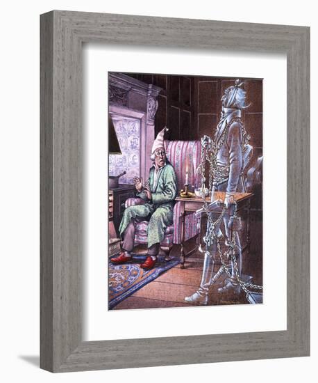 Christmas Ghost-Pat Nicolle-Framed Giclee Print